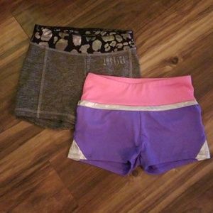 Girls gymnastics shorts